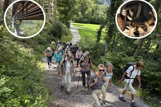 Bild ZAK Wanderung: Eindrückliche Pioniertaten und Natur