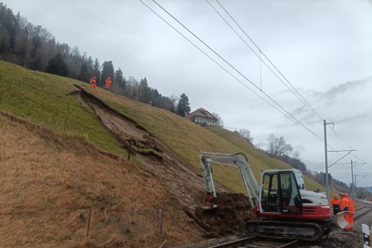 Hangrutsch Bigenthal Strasse