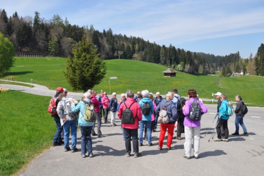 Start beim Schiessstand Steffisburg