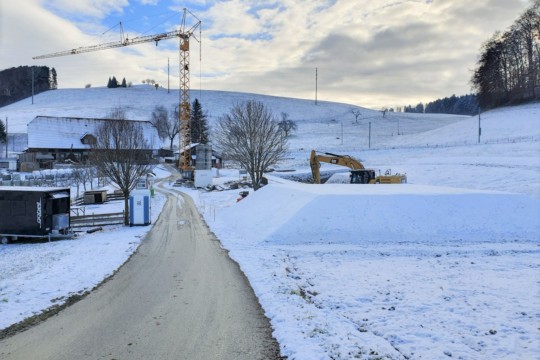 Baustelle Worb