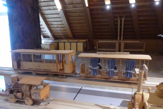 Trambahn Meiringen-Reichenbach-Aareschlucht 1913