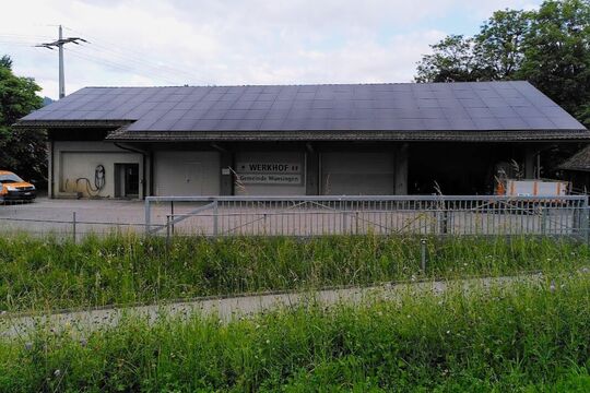 Foto PV-Anlage Werkhof