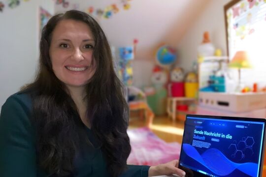 Bild &laquo;Wie w&uuml;rden Sie auf eine Nachricht Ihres fr&uuml;heren Ichs reagieren?&raquo;