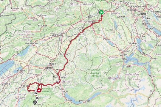 etappe Tour de Suisse