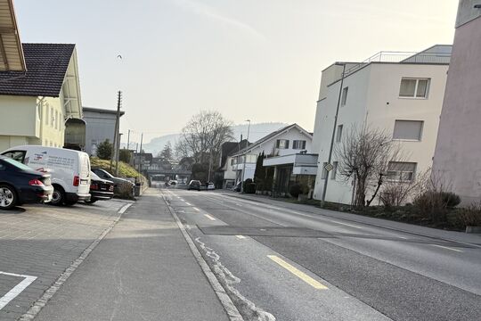 Bild Sanierung des Trottoirs auf der Bernstrasse