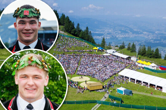 Bild Ein Schlussgang, ein Berner Spitzenduell und zwei Kr&auml;nze auf der Rigi