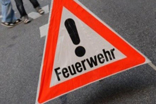 Bild Feuerwehreinsatz bei der Olwo AG