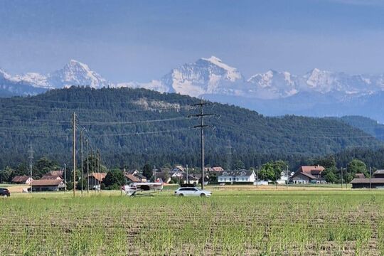 Wichtrach Kleinflugzeugabsturz cut quer