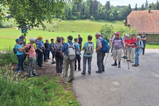 Bild Auf dem Br&uuml;ckenweg im Emmental