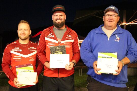 Einzelschägerwertung 1 Stärkeklasse vlnr Salzmann Luca_Stucki Adrian_Lüthi René