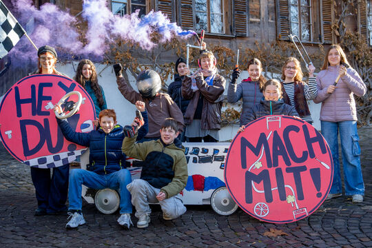 Bild Seifenkisten rollen erstmals durchs Dorf