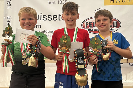 Bild Nachwuchs aus der Region holt in Zimmerwald mehrere Spitzenpl&auml;tze