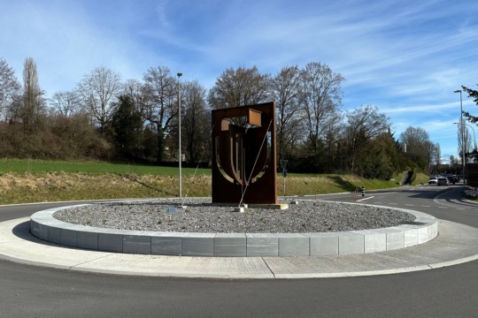Kreisel Bernstrasse Münsingen