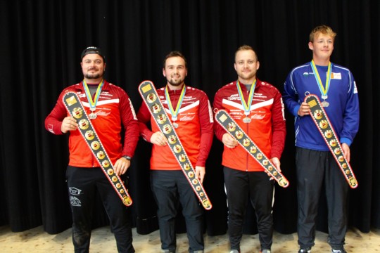Sieger Einzelschläger Hüsli - und Platzweihe HG Bigle-Arni