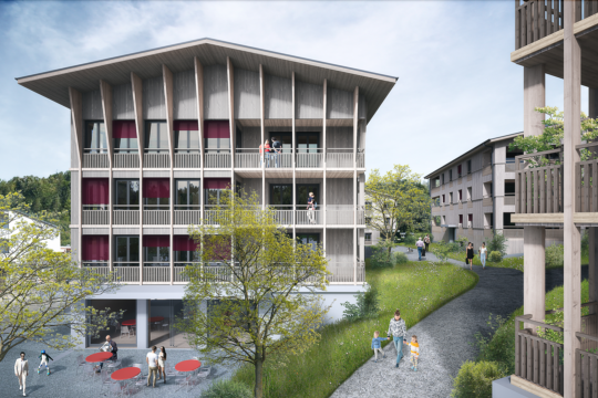 Dorfmitte Ruefenacht